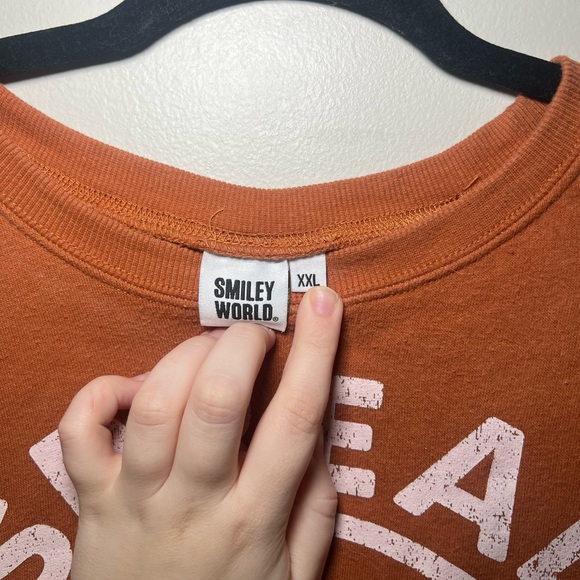 Women's Orange Spread Kindness Sweater - Picture 2 of 3